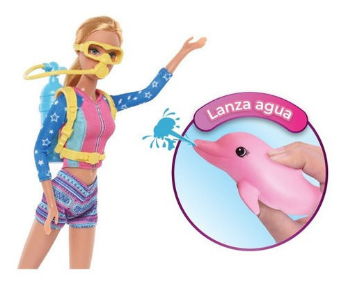 Imagen 4 de 8 de Muñeca Paloma Diversión En El Océano Accesorios