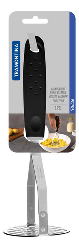 Amassador Batatas Inox Utilitá Tramontina Preto