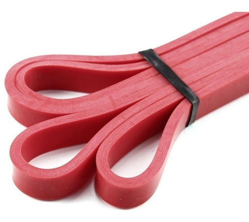 Bandas Elásticas De Resistencia Crossfit Gym Calistenia Rojo
