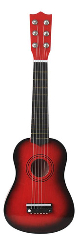 Instrumento Musical De Guitarra Acústica Rojo02 Rojo02