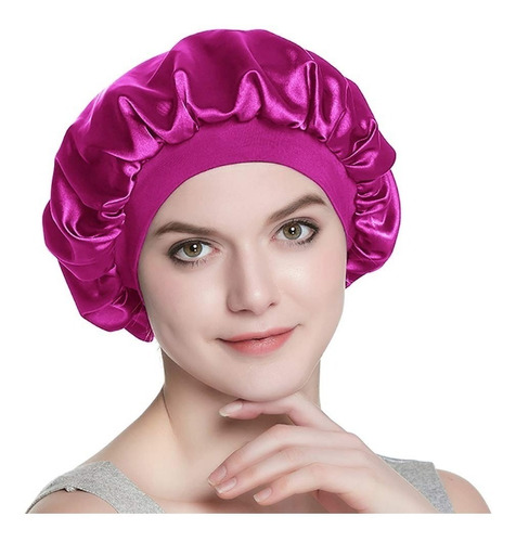 Gorro Para Dormir En Satin Deluxe Cabello Antifrizz