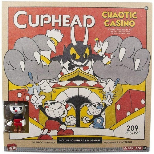 Cuphead Chaotic Casino - 209 Piezas