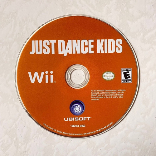 Just Dance Kids Solo Disco Para Tu Nintendo Wii 