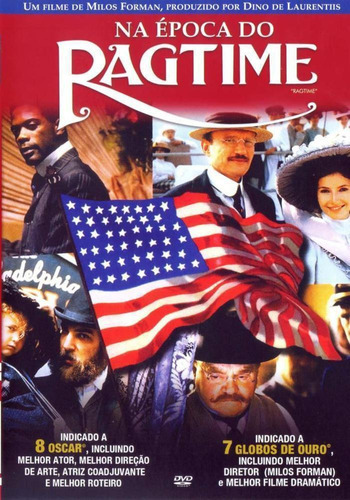 Dvd Na Época Do Ragtime - Indicado A 8 Oscar