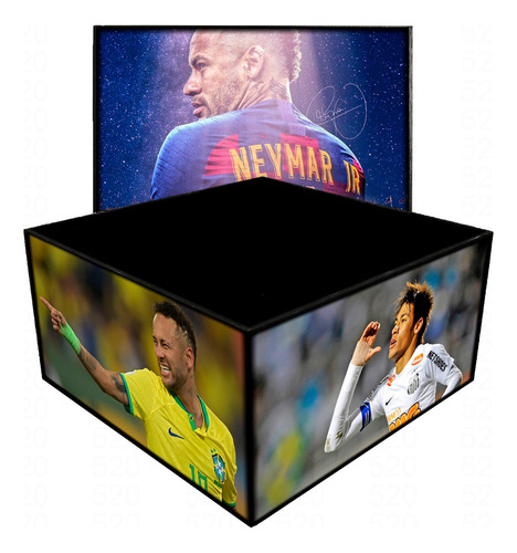Caixa Decorativa - Neymar Jr - Madeira Mdf