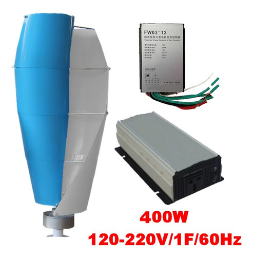 Generador Eólico Kit Earthkit, Mxear-001, Generador 400w, 2