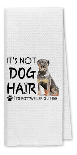 Dibor No Es Pelo De Perro, Es Rottweiler Glitter Toallas De