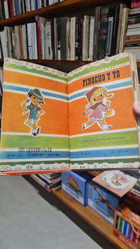 Pinocho Y Yo. Lectura Primer Grado. 1974 Ramos Gonzalez (Usado)