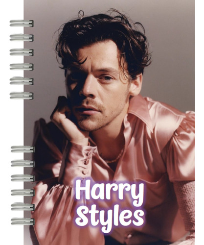 Agenda Eterna Harry Style + Chapita De Regalo