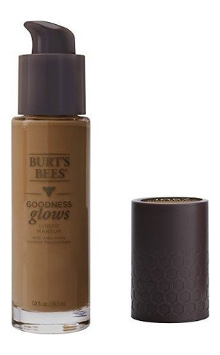 Burt`s Bees Goodness Brilla, Base Liquida, Marron Rico, 1.0