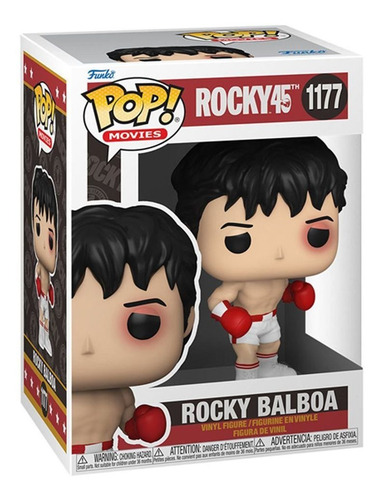 Funko Pop Movies - Rocky Balboa 45 Aniversario - Cod 1177-