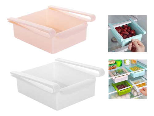 Bandeja Organizador De Refrigerador Pack 2