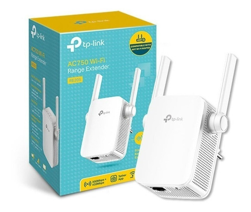 Tp Link Re205 Extensor De Cobertura Wi-fi Ac750