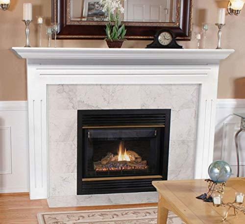 Perla Mantels 510-48 Newport 48 Pulgadas Chimenea Mantel Sur