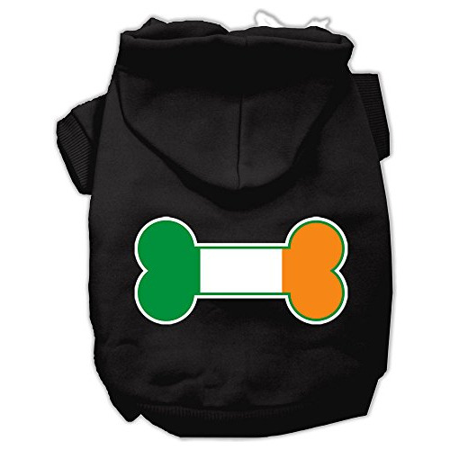 Bandera De Irlanda Hueso Impresion De Pantalla Hoodies ...