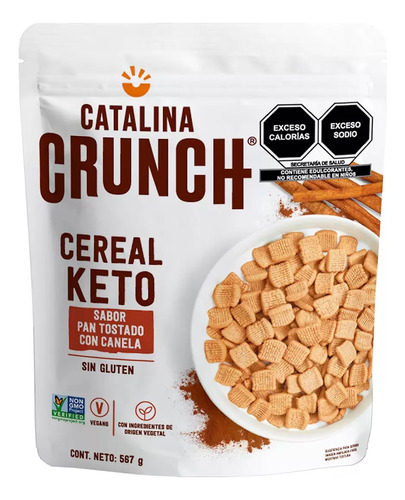 Cereal Keto Catalina Crunch Canela 567 Gr