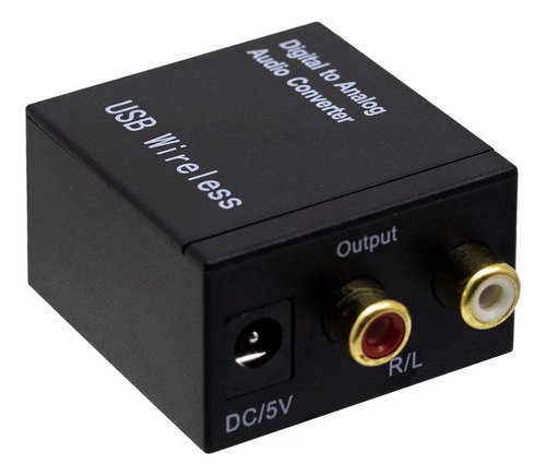 Convertidor De Audio Digital-analógico /receptor Bluetooth 