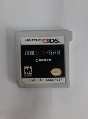 Virtue's Last Reward Nintendo 3ds Excelente Estado 