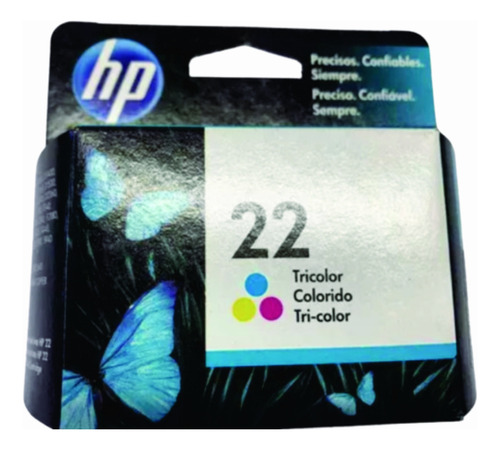 Cartucho Hp 22 Color (c9352al) Original F4180 - 1410 