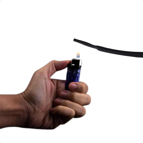 1 Metro Espaguete Termo Retrátil Isolante 9,5mm Para Fios