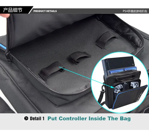 Gv Para Bolsa De Consola De Juegos Slim Ps4