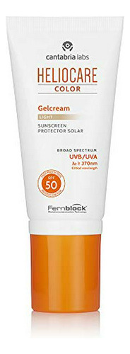 Gelcrema Heliocare Color Light Spf50 50ml