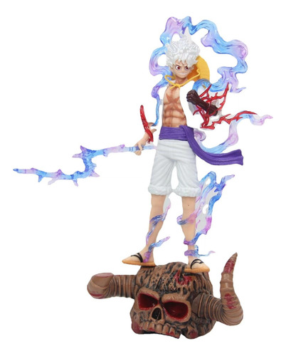 Figura One Piece Luffy Gear 5 Dios Nika Gomu Gomu No Pistol