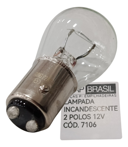Lampada Incandescente 2 Polos 12v Cód. 7106