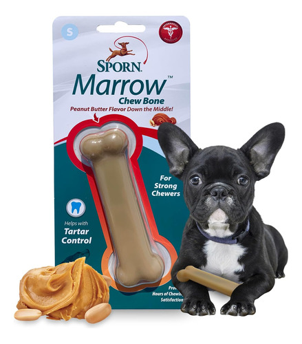 Sporn Marrow Chews Mantequilla De Maní Sm, Marrón