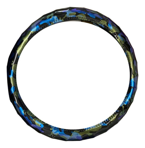 Cubre Volante Camuflado Azul Para Gol, Voyage, Vento, Fox