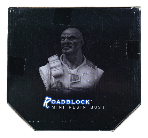 Palisades Gi Joe Roadblock Mini Resin Bust
