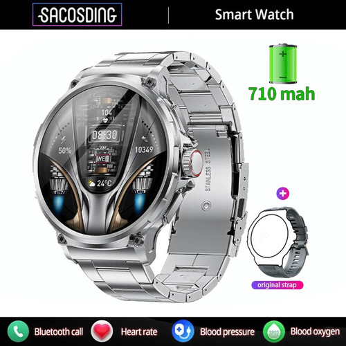 Reloj Inteligente Hombres 1.85 Smart Watch Llamada Bluetooth