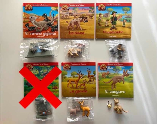 Colección Animales De La Sabana - Planeta De Agostini