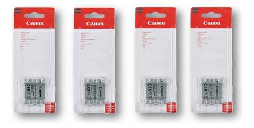 (4) Baterias Mod. 76503 Para Canon Powershot Sx260 Hs 