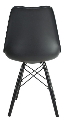 Imagem 6 de 6 de 06 Cadeira Saarinen Leda. Base Dsw Desing Preto