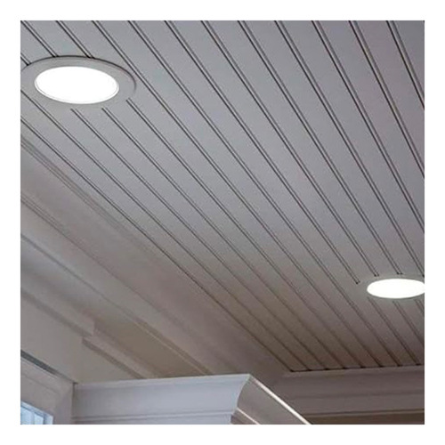 Foco Panel Led Circular Embutido Encajado 6w