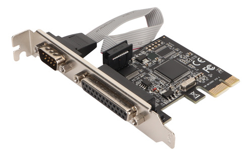 Expansión De Tarjeta Adaptadora Pcie A Rs232 De 9 Pines, Ser