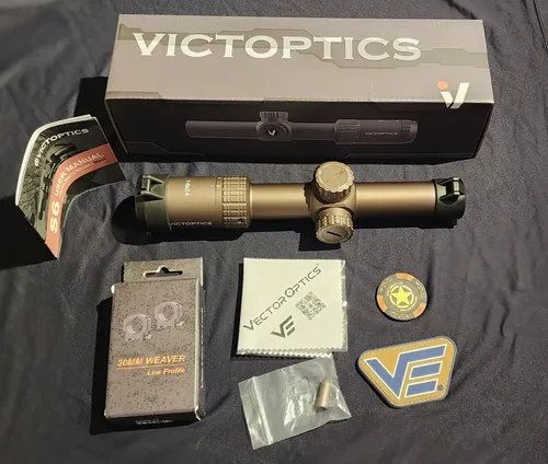 Luneta Shortdot Victoptics S6 1-6x24 Coyote (lpvo) | MercadoLivre