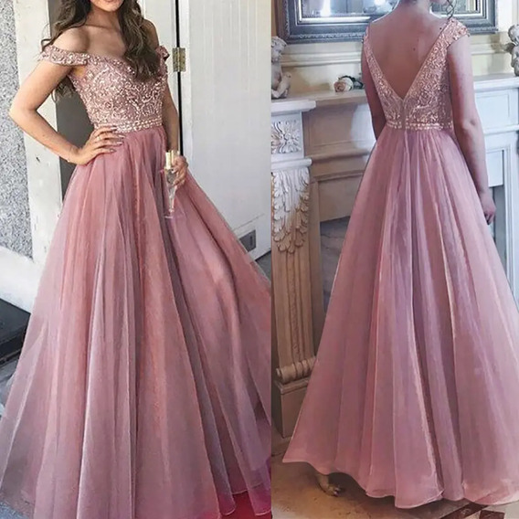 Vestidos Fiesta Elegantes Noche | MercadoLibre 📦