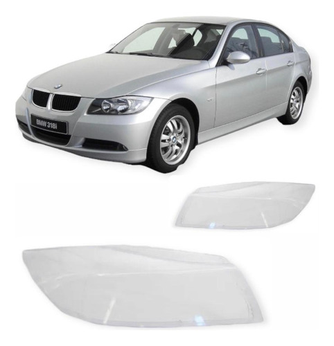 Lente Acrilico Optica Bmw Serie 3 E90 06 07 08 09