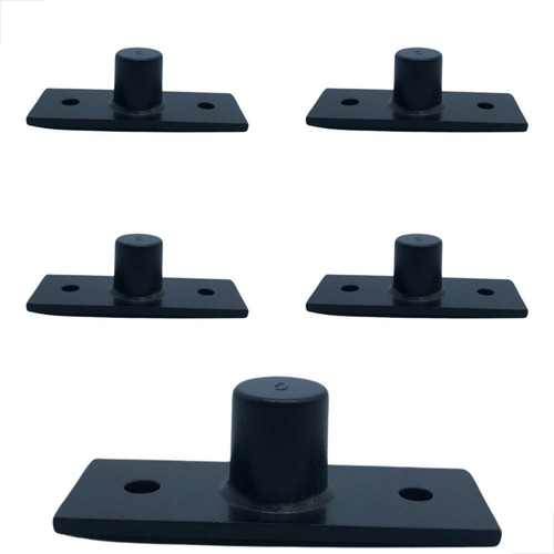 Bucha Para Pivot De Dobradiça 1201g Preto 5 Peças