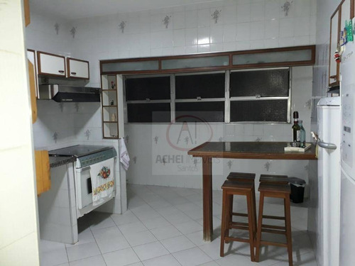 Apartamento Com 3 Dormitórios À Venda, 200 M² Por R$ 950.000 - Boqueirão - Santos/sp - Ap10470