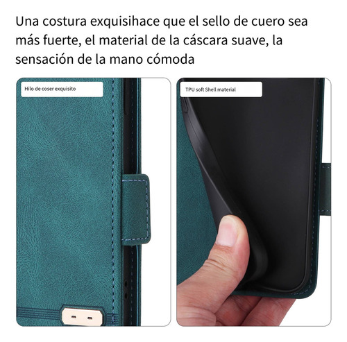 Funda De Piel For Samsung Galaxy A03 Core/a23, 4, 5 G/m53,