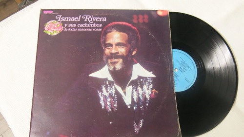 Vinyl Lp Acetato Salsa Ismael Rivera Y Sus Cachimbos Rosas 