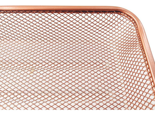 Bandeja Organizadora Multiuso D Mesa De Escritório Rose Gold