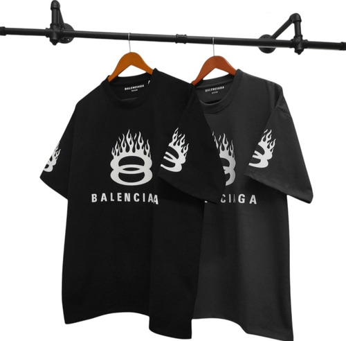 Playera Oversized Estilo Balenciaga Hombre