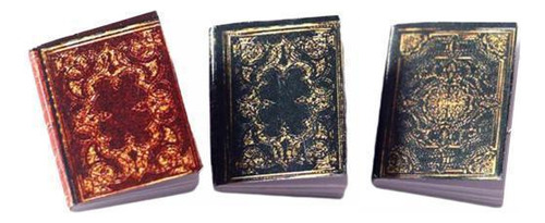 4 Juego De 4-5 Unidades De 3 Mini Libros Hechos A 4 Piezas
