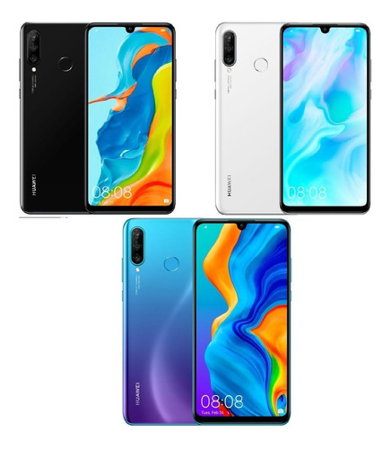 Celular Libre Huawei P30 Lite 128gb /32mp /3 Camaras + Forro