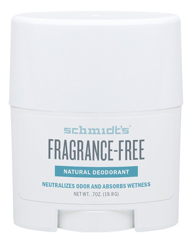 Schmidt's Desodorante Natural Sin Fragancia, Tamano De Viaje