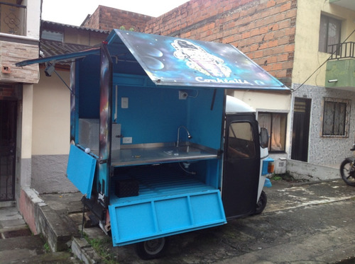 Imagen 1 de 9 de Foodtruck Motocarro-marca Bajaj-diesel- Excelente Estado